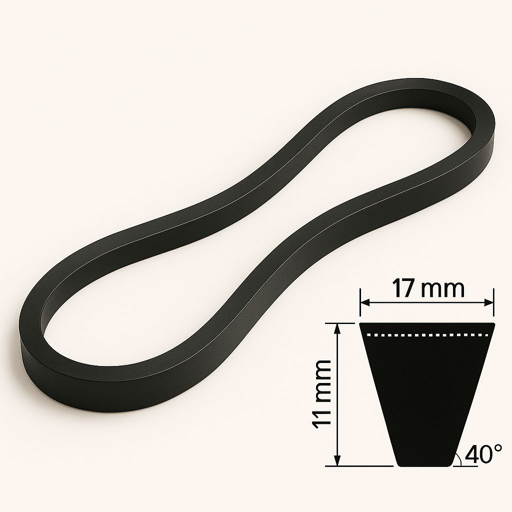 Correa Trapezoidal B-148 en V Lisa
17x3683