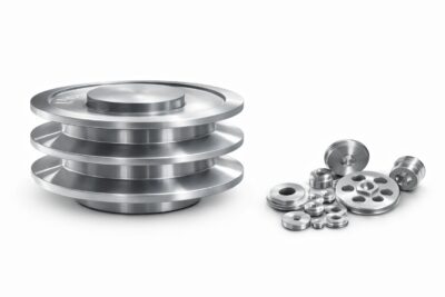 Polea
De Aluminio 2 Canal Tipo B 6-1/2 Pulgadas