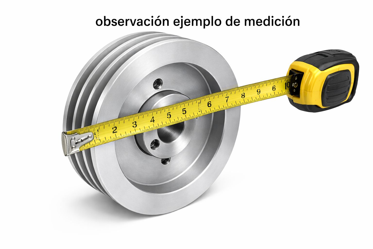 Cómo medir una polea en V